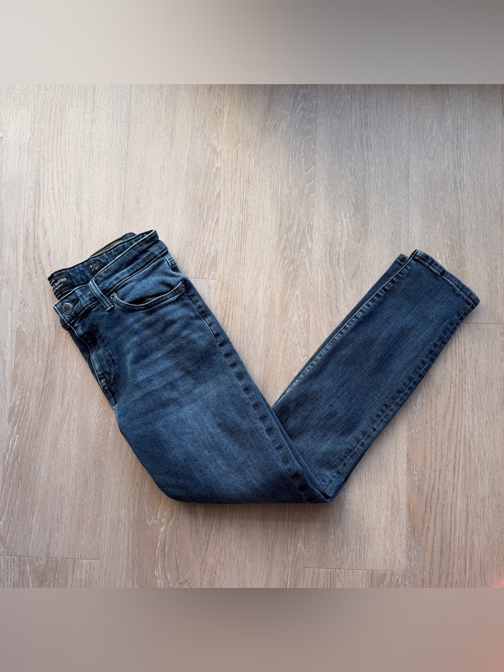Lucky Brand dark wash Ava skinny ankle jeans